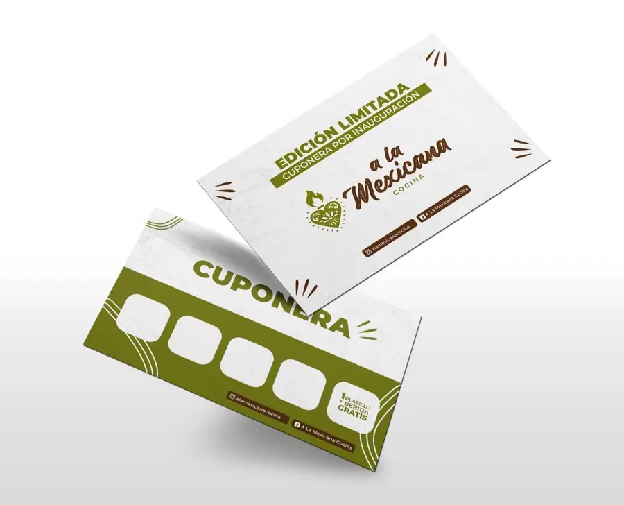 A la Mexicana: Cuponera