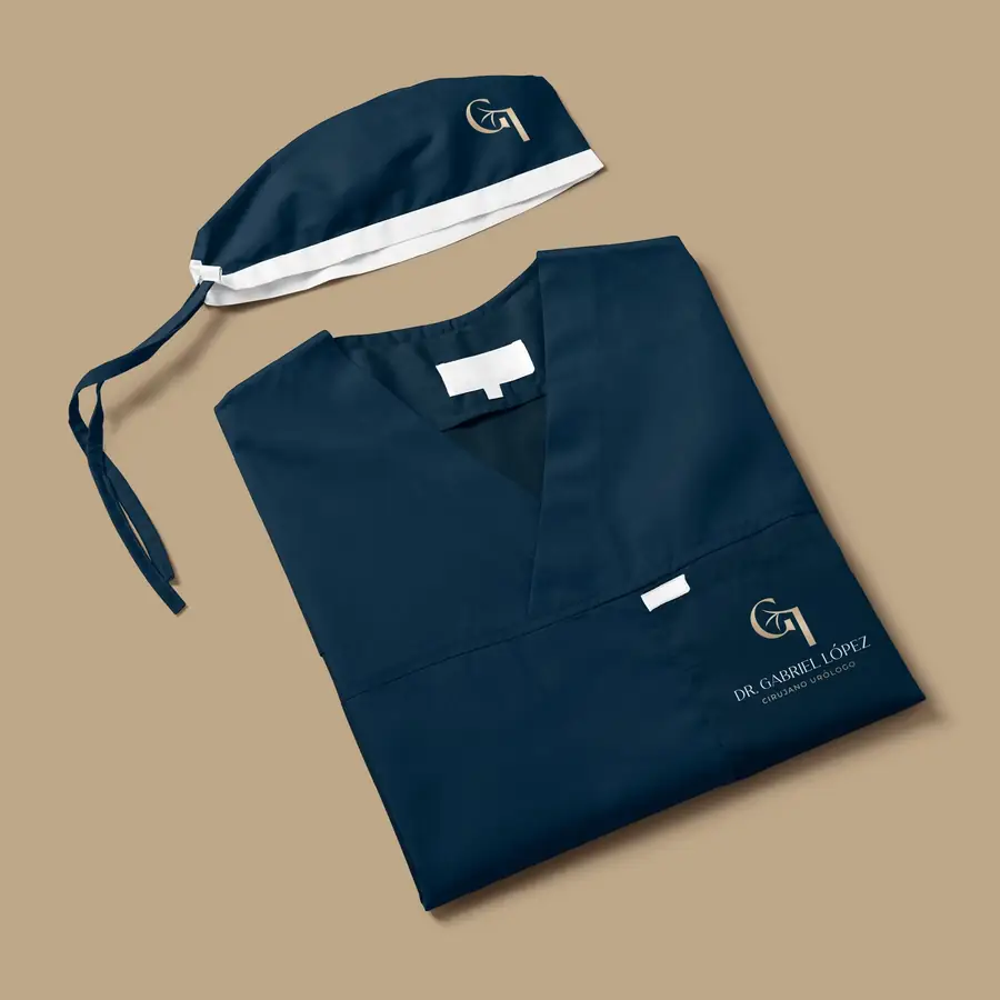 Dr. Gabriel López: Uniforme quirúrgico