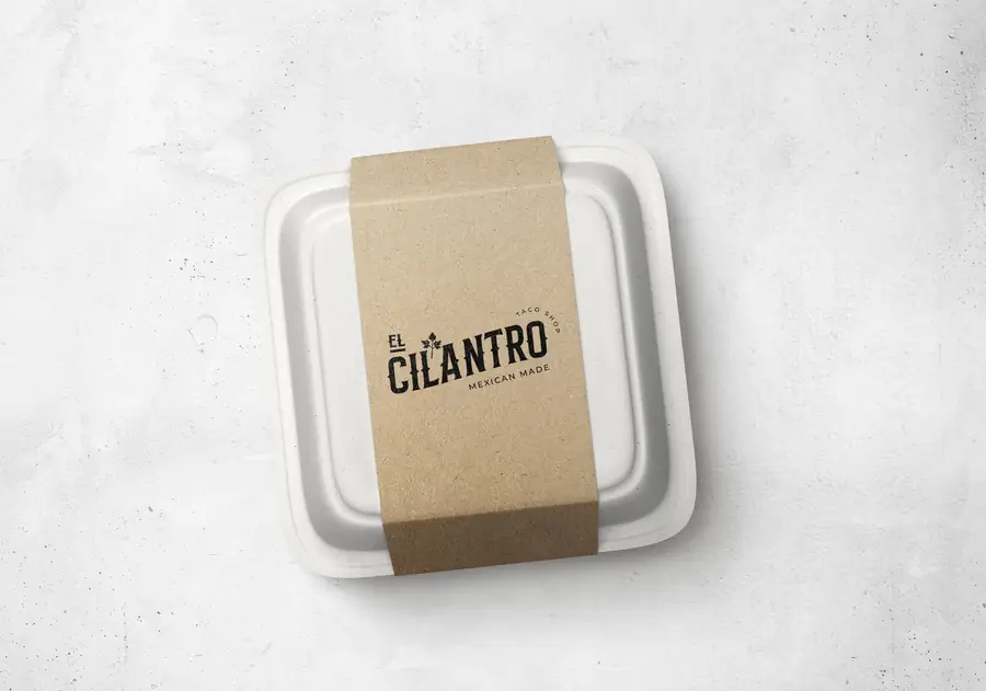 El Cilantro: Empaque para llevar
