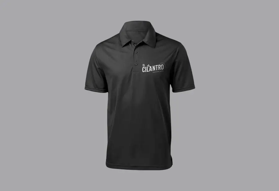 El Cilantro: Uniforme tipo polo