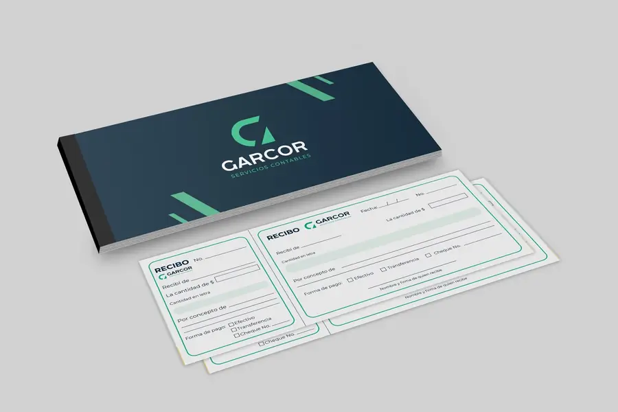 Garcor: Talonario de recibos