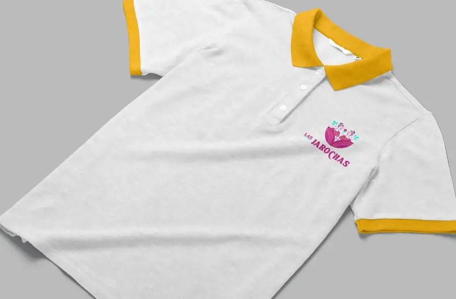 Las Jarochas: Uniforme tipo polo