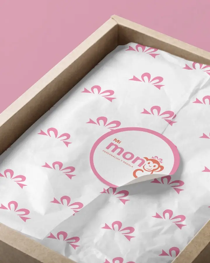 Mi Mono: Papel estampado