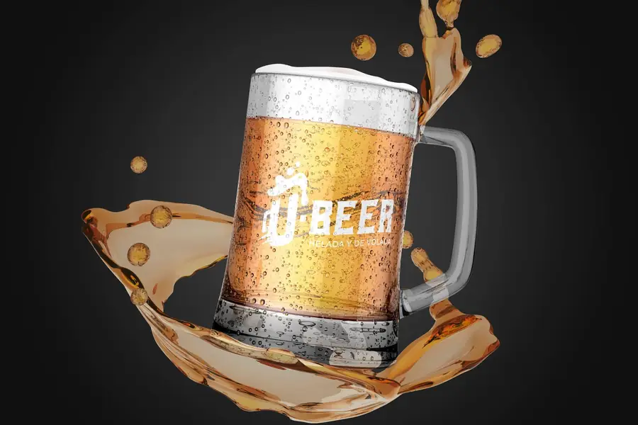 U-Beer: Tarro grabado