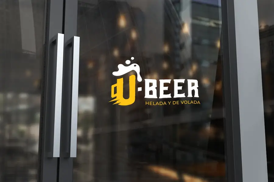U-Beer: Vinil en puerta